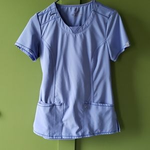Cherokee Infinity Scrub Top Ceil Blue